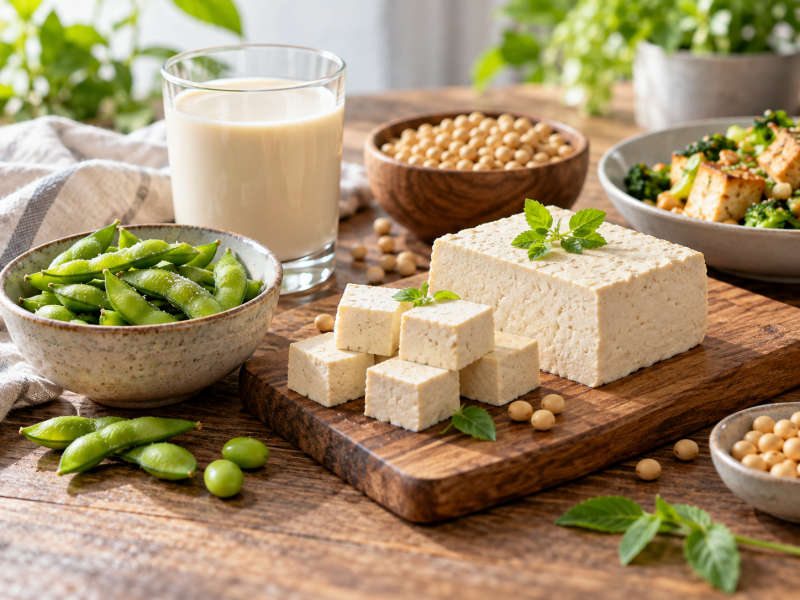 Szója, tofu, edamame és szójaital – a növényi táplálkozás értékes alapanyagai