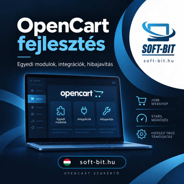 Soft-Bit OpenCart fejlesztés