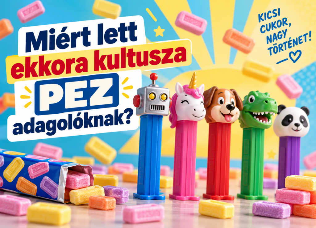 Miért lett ekkora kultusza a PEZ adagolóknak?